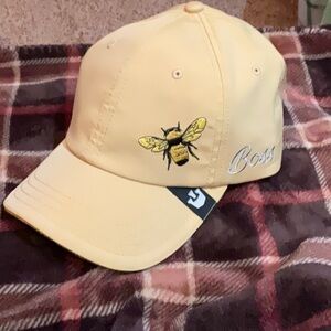 Authentic Goorin Bros Honey Love "Boss" Bee Yellow Hat NWT